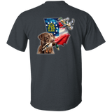 Georgia State Chesapeake Bay Retriever Short Sleeve
