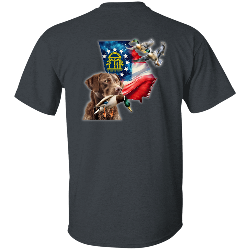 Georgia State Chesapeake Bay Retriever Short Sleeve