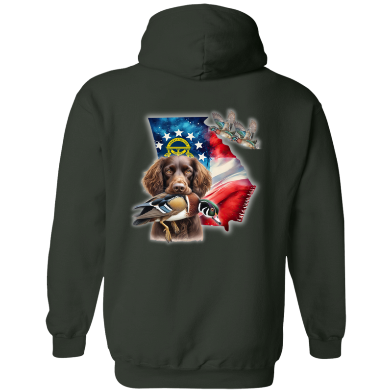 Georgia State and Boykin Spaniel Hoodie