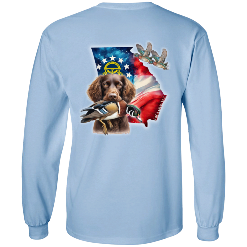 Georgia State and Boykin Spaniel Long Sleeve