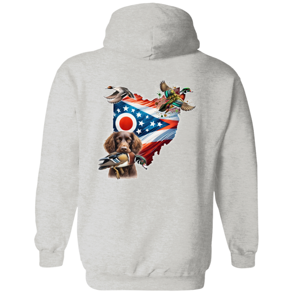 Ohio State with Boykin Spaniel Hoodie