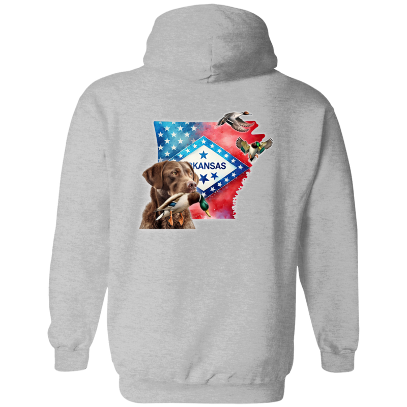 Arkansas State Chesapeake Bay Retriever Hoodie