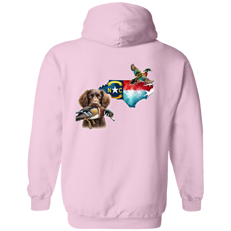 North Carolina State with Boykin Spaniel Hoodie