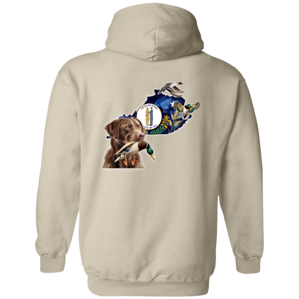 Kentucky State Chesapeake Bay Retriever Hoodie