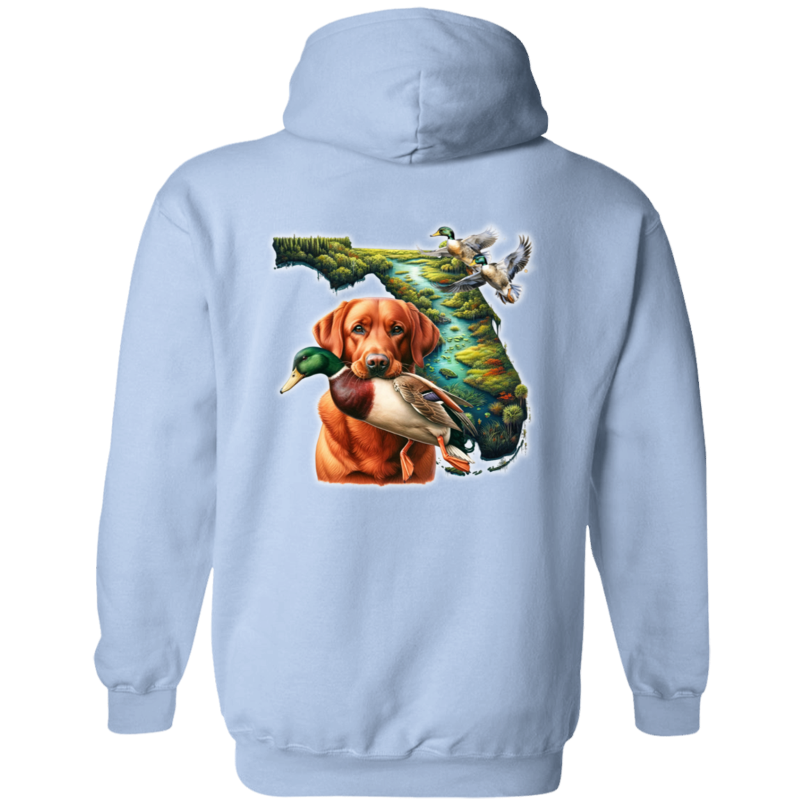 Florida Fox Red Labrador Hoodie
