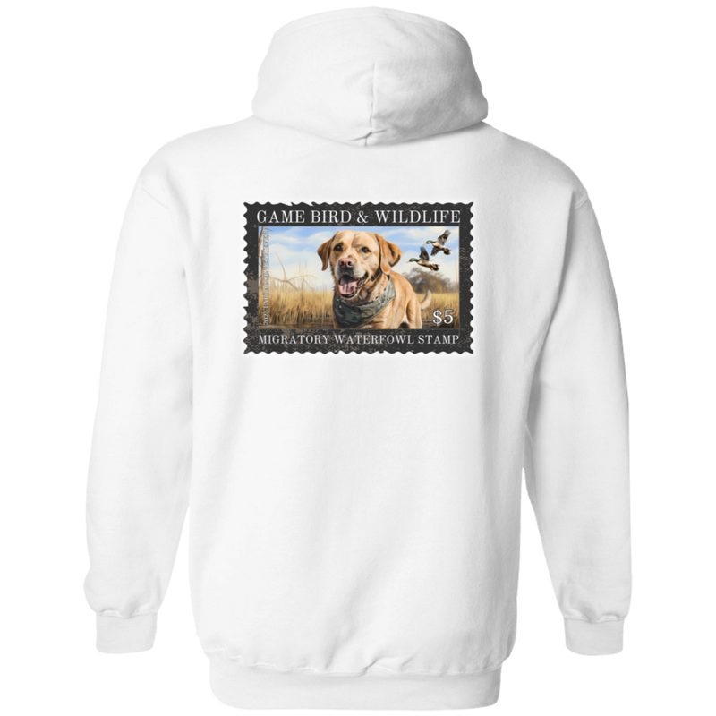 Labrador Retriever Mallard Duck Migratory Waterfowl Stamp Hoodie