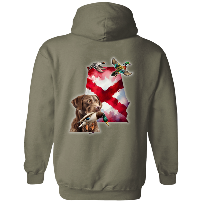 Alabama State Chesapeake Bay Retriever Hoodie