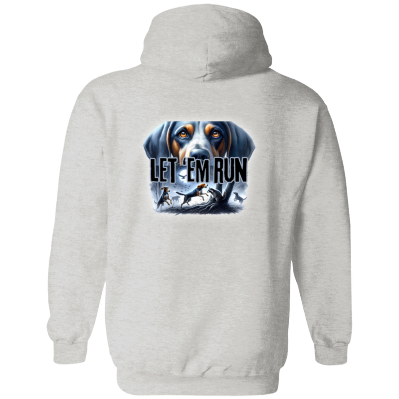 Let 'Em Run Racoon Hunter Hoodie