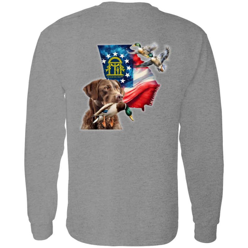 Georgia State Chesapeake Bay Retriever Long Sleeve