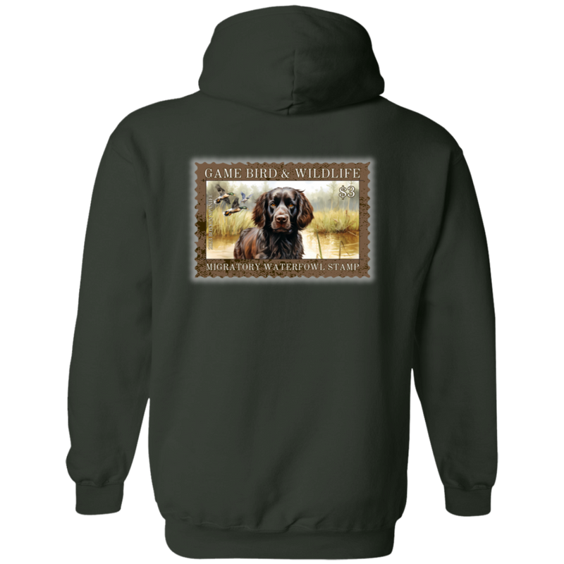 Boykin Spaniel Migratory Waterfowl Stamp Hoodie