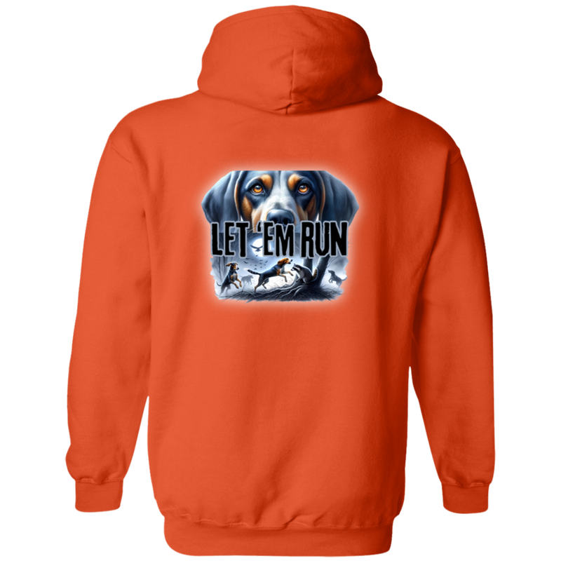 Let 'Em Run Racoon Hunter Hoodie