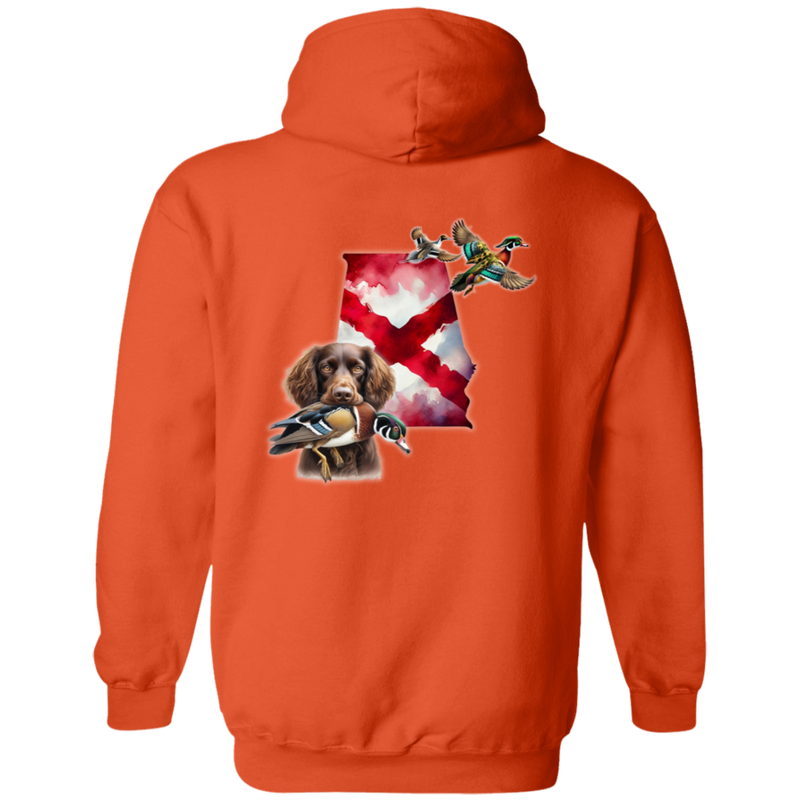 Alabama State with Boykin Spaniel Hoodie