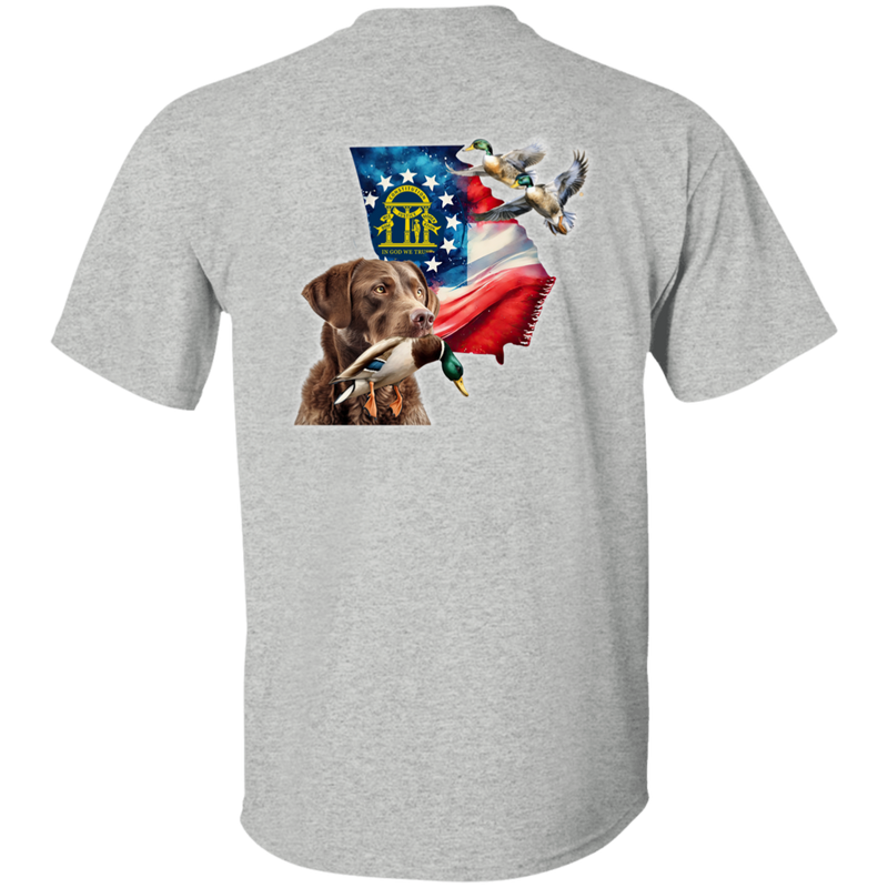 Georgia State Chesapeake Bay Retriever Short Sleeve