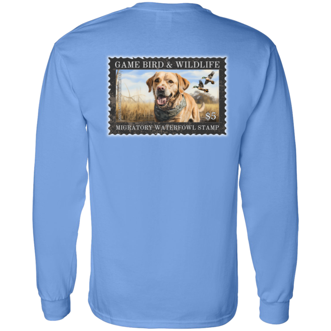 Labrador Retriever Mallard Duck Migratory Waterfowl Stamp Long  Sleeve