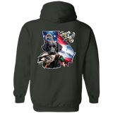 Georgia Black Labrador Hoodie