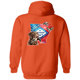 Arkansas State Chesapeake Bay Retriever Hoodie