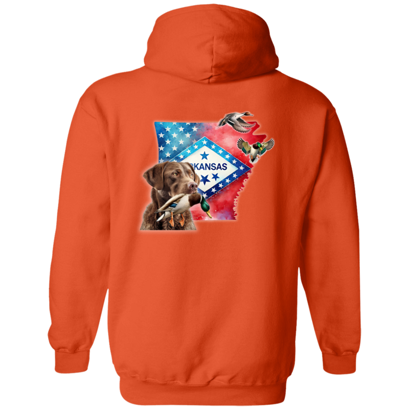 Arkansas State Chesapeake Bay Retriever Hoodie