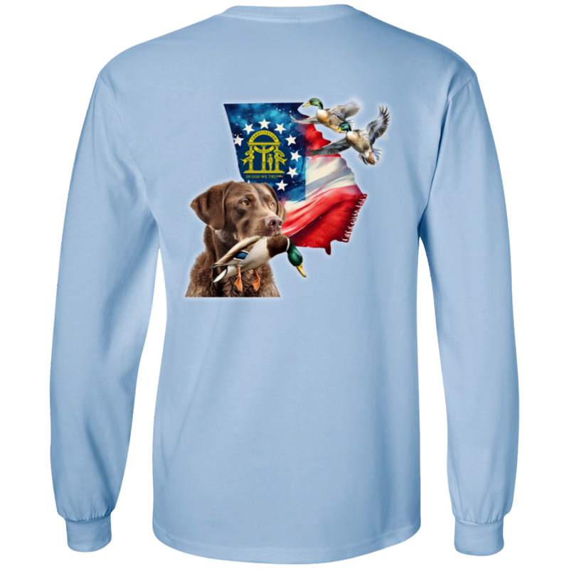 Georgia State Chesapeake Bay Retriever Long Sleeve