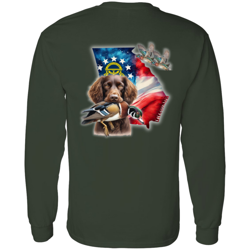 Georgia State and Boykin Spaniel Long Sleeve