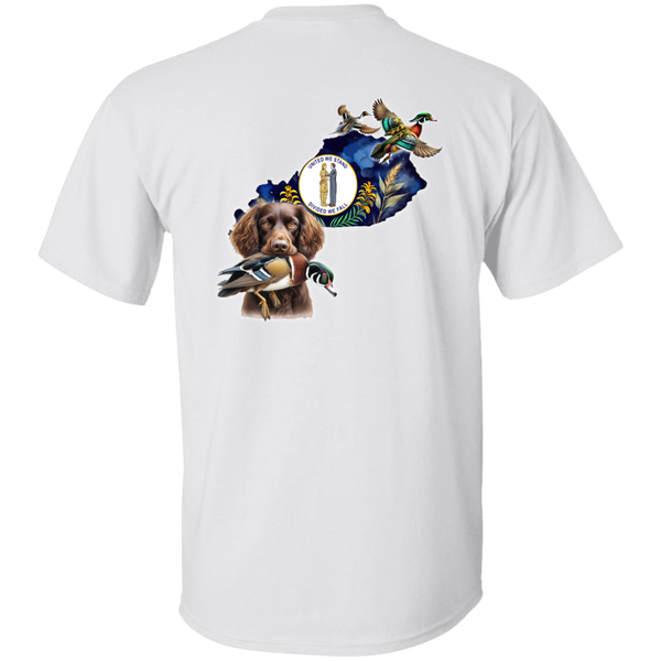 Kentucky State with Boykin Spaniel Short Sleeve