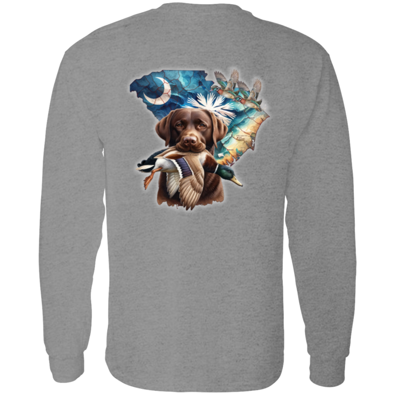 South Carolina Chocolate Labrador Retriever Long Sleeve