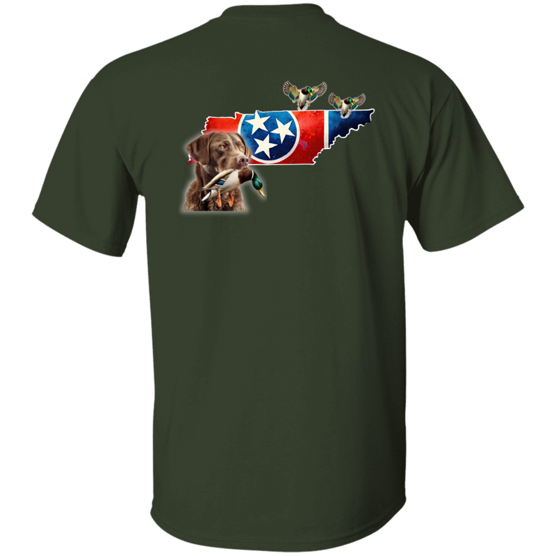 Tennessee State Chesapeake Bay Retriever Short Sleeve